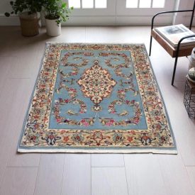   Perzijska preproga Yazd 108x145 ročno vozlana iranska preproga 