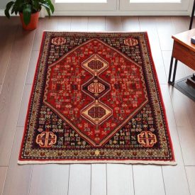   Perzijska preproga Abadeh 76x123 ročno vozlana iranska preproga 