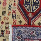 Perzijska preproga Abadeh 76x124 ročno vozlana iranska preproga 
