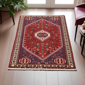   Perzijska preproga Abadeh 78x128 ročno vozlana iranska preproga 