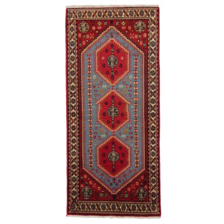 Perzijska preproga Abadeh 64x143 ročno vozlana iranska preproga 
