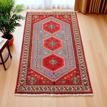 Perzijska preproga Abadeh 64x143 ročno vozlana iranska preproga 