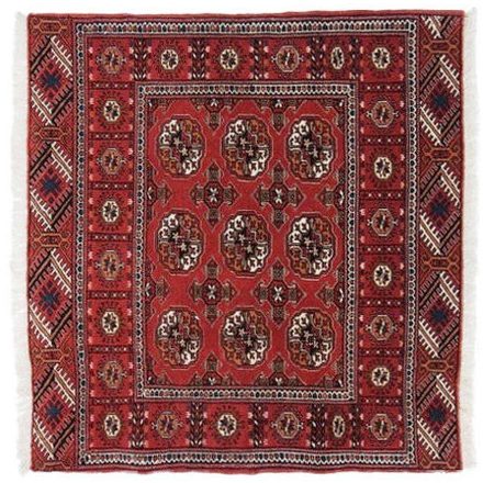 Iranska preproga Turkoman 100x106 ročno vozlana perzijska preproga