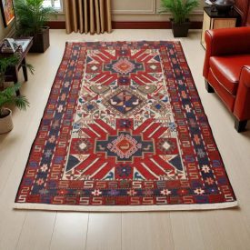 Perzijska preproga kilim 115x194 ročno tkana preproga