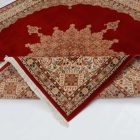 Velika preproga Moud 246x248 ročno vozlana perzijska preproga za dnevno sobo