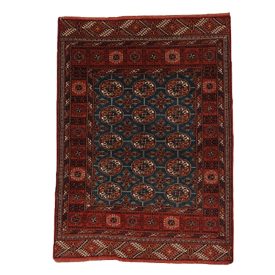   Iranska preproga Turkoman 114x156 ročno vozlana perzijska preproga
