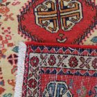 Perzijska preproga Abadeh 77x136 ročno vozlana iranska preproga 