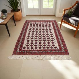 Perzijska preproga kilim Sirjan 135x199 ročno tkana preproga