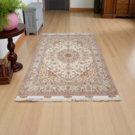   Perzijska preproga Tabriz 145x206 ročno vozlana iranska preproga za dnevno sobo