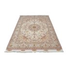 Perzijska preproga Tabriz 145x206 ročno vozlana iranska preproga za dnevno sobo