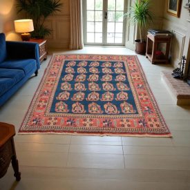   Iranska preproga Hamadan 155x188 ročno vozlana perzijska preproga