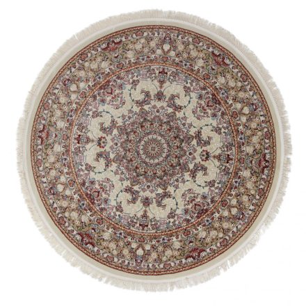 Okrogla akrilna preproga Medalion 100x100 cm – elegantna perzijska izvedba