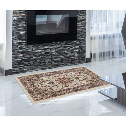 Perzijska preproga Medalion bež 60x90 klasična preproga