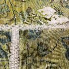 Moderna preproga zelena-bela Patchwork 200x298 preproga za dnevna soba