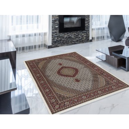 Perzijska preproga MAHI bež 140x200 ekskluzivna preproga iz akrila