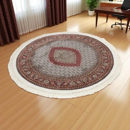 Okrogla preproga Mahi bež 150x150 klasična preproga