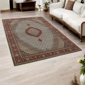 MAHI bež preproga 160x230 cm – ekskluzivna perzijska preproga za dnevno sobo