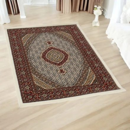 Luksuzna akrilna preproga z vzorcem Mahi - bež 80x120