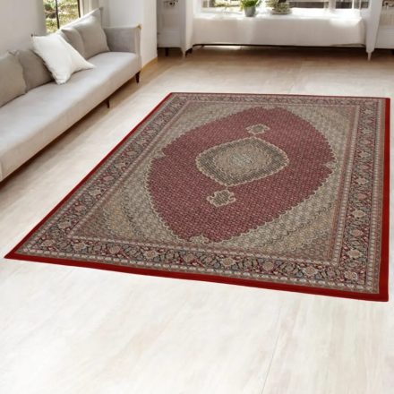 Perzijska preproga MAHI rdeča 160x230 elegantna preproga za dnevno sobo iz akrila