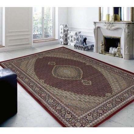 Perzijska preproga bordo MAHI 200x300 elegantna preproga za dnevno sobo iz akrila
