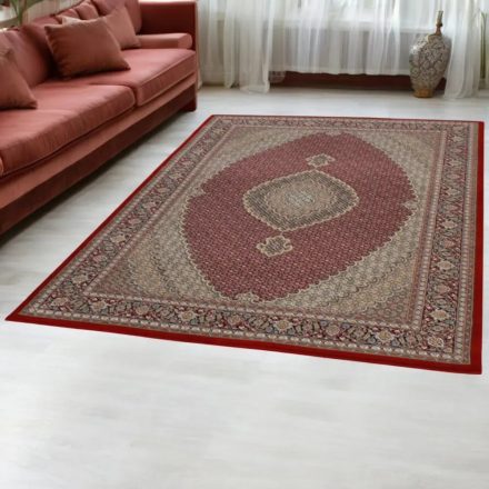 Perzijska preproga bordo MAHI 200x300 elegantna preproga za dnevno sobo iz akrila