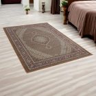 Perzijska preproga MAHI rjava 140x200 elegantna preproga iz akrila