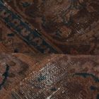 Moderna preproga rjava Patchwork 170x235 preproga za dnevna soba