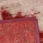 Moderna preproga bordo-bela Patchwork 170x241 preproga za dnevna soba