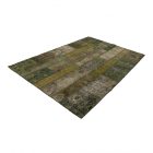 Moderna preproga zelena Patchwork 169x238 preproga za dnevna soba