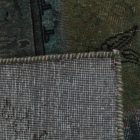 Moderna preproga zelena Patchwork 168x239 preproga za dnevna soba