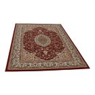 Luksuzna akrilna preproga z vzorcem Isfahan - bordo 160x230