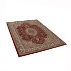 Luksuzna akrilna preproga z vzorcem Medalion - bordo 80x120