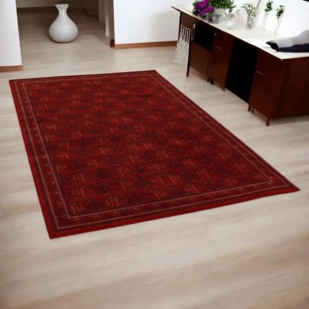 Perzijski preproga Bokhara bordova 150x225 premium kakovostni preprogi iz akrila