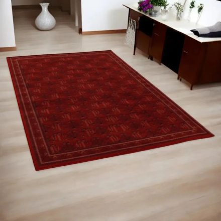 Perzijski preproga Bokhara bordova 150x225 premium kakovostni preprogi iz akrila