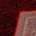 Perzijski preproga Bokhara bordova 150x225 premium kakovostni preprogi iz akrila