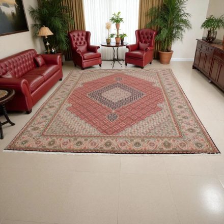 Velika preproga Tabriz 245x355 ročno vozlana perzijska preproga za dnevno sobo