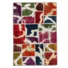 Moderna preproga bravna Patchwork 100x145 preproga za dnevna soba