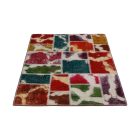 Moderna preproga bravna Patchwork 100x145 preproga za dnevna soba