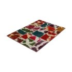 Moderna preproga bravna Patchwork 100x145 preproga za dnevna soba