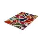 Moderna preproga bravna Patchwork 100x145 preproga za dnevna soba