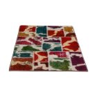 Moderna preproga bravna Patchwork 100x145 preproga za dnevna soba