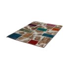 Moderna preproga bravna Patchwork 100x145 preproga za dnevna soba
