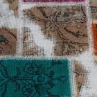 Moderna preproga bravna Patchwork 100x145 preproga za dnevna soba