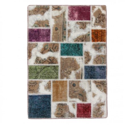 Moderna preproga bravna Patchwork 100x145 preproga za dnevna soba