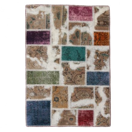 Moderna preproga bravna Patchwork 100x145 preproga za dnevna soba