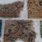 Moderna preproga bravna Patchwork 100x145 preproga za dnevna soba