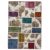 Moderna preproga bravna Patchwork 100x145 preproga za dnevna soba