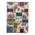 Moderna preproga bravna Patchwork 100x145 preproga za dnevna soba