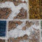 Moderna preproga bravna Patchwork 100x145 preproga za dnevna soba