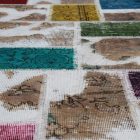 Moderna preproga bravna Patchwork 100x145 preproga za dnevna soba